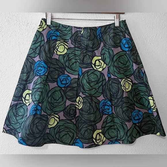 Theory Dresses & Skirts - Theory Floral Patterned Skirt Size 6